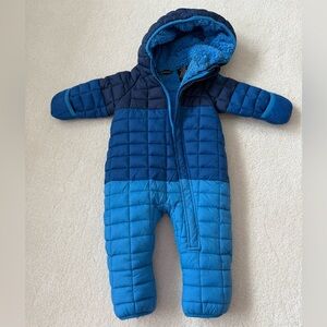 Snozu Size 3 6 Months Baby Quilted Puffer One Piece Snowsuit Winter